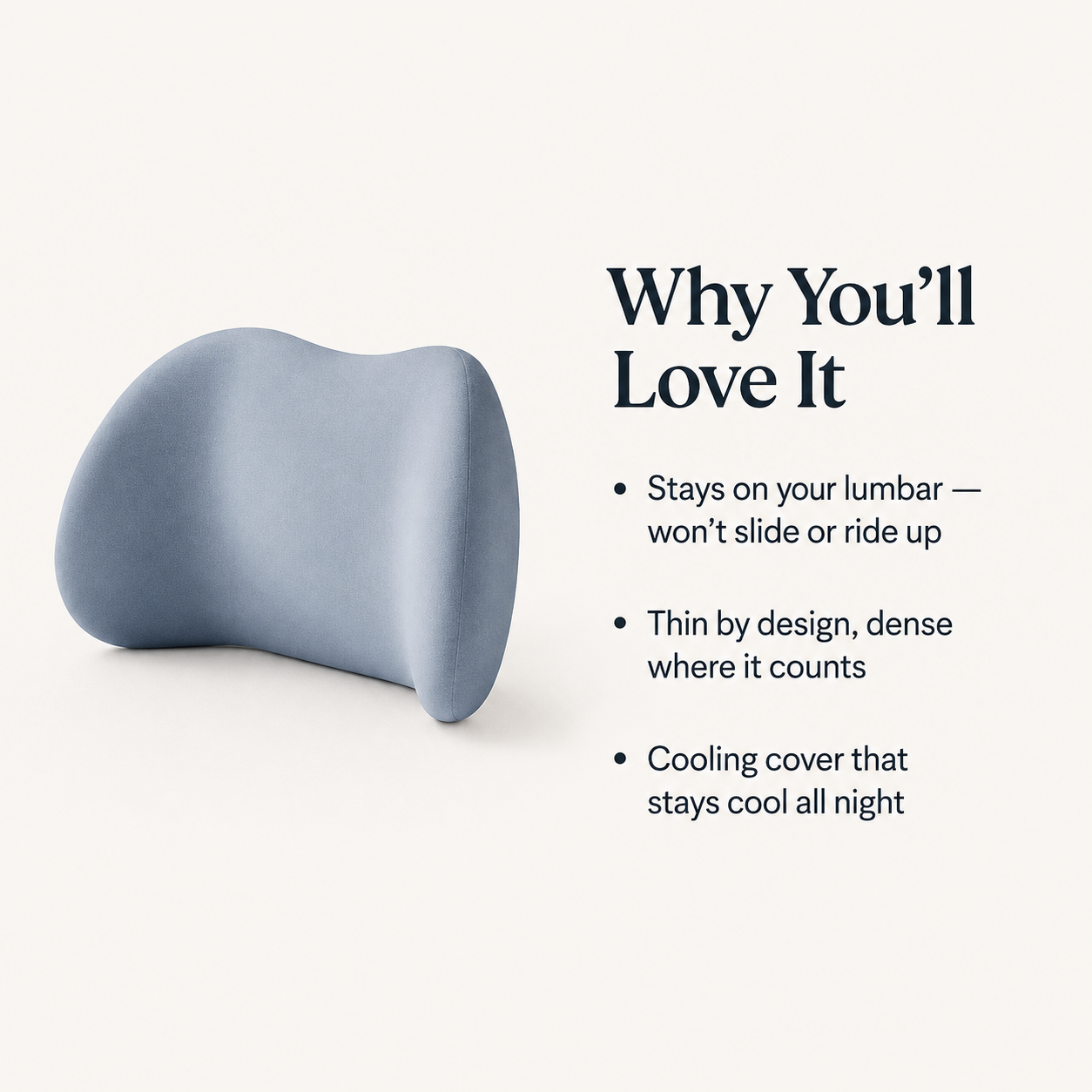 Somnivra Lumbar Support Pillow