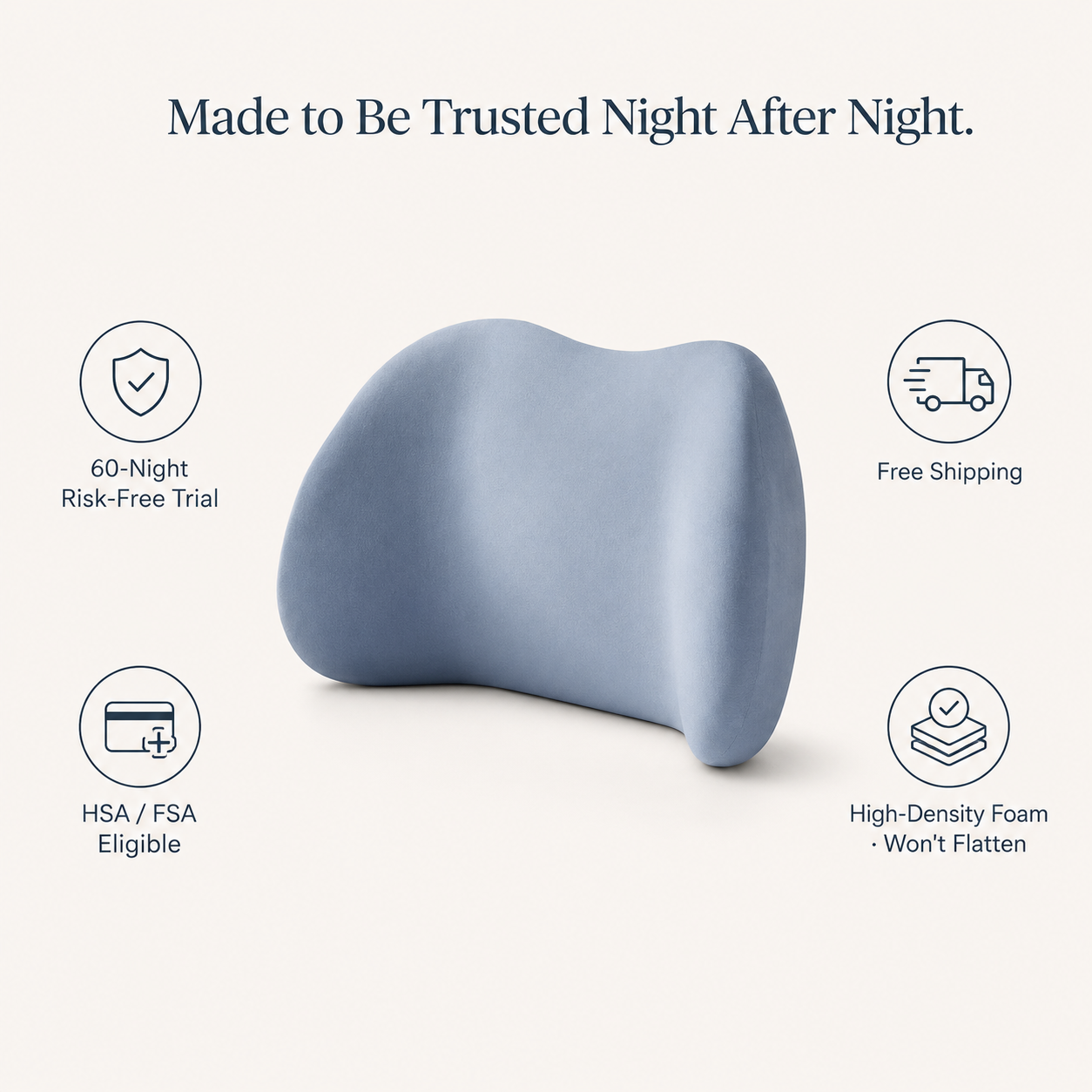 Somnivra Lumbar Support Pillow