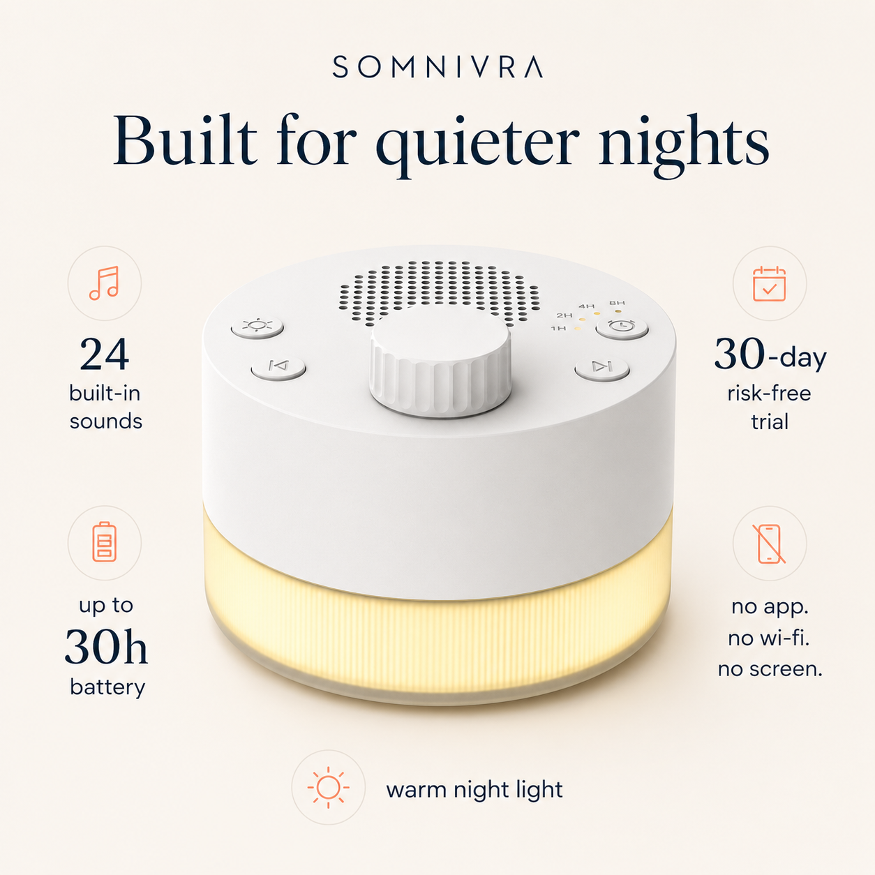 Somnivra Sleep Sound Machine